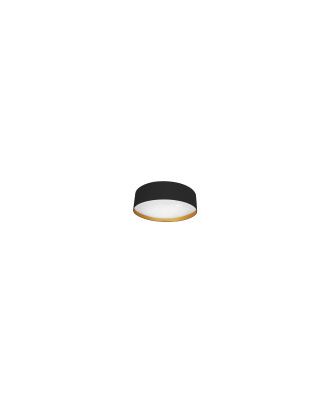 Plafon 96w Anuska Negro/oro 7488lm 3000-4000-6500k 12x60x60 Cm