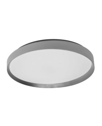 Plafon Alora 60w 3000-4200-6500k Blanco/plata 8x50x50cm 5400lm C/remoto Y Memoria