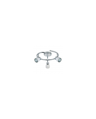 Plafon Chacho 3xgu10 Blanco 14x30x30 Cm