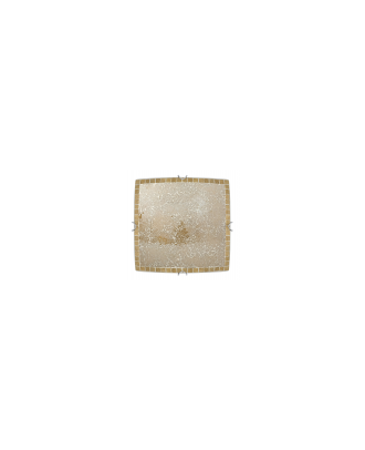 Plafon Cuadrado Carbono Ambar 4xe27 50x50