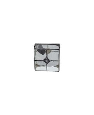 Plafon Pequeño Estepa Plata 1xe27 11x20x20 Cm