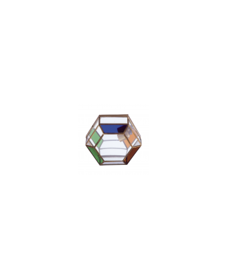 Plafon Granadino Colores 1xe27 11x27x27 Cm