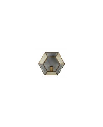 Plafon Granadino Opalina 1xe27 11x27x27 Cm