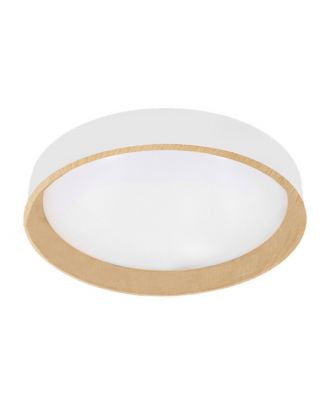 Plafon Morgan 60w 3000-4200-6500k Blanco/haya   7,5x50x50cm 5400lm C/remoto