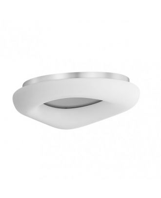 Plafon Paris Gr 60w 3000-4000-6500k Cm Blanco/plata 5100lm 14x64x54 Cm C/remoto, Memoria Y Reg.Intensidad
