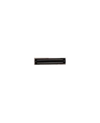 Plafon Serie Rubi Negro T5 2x24w 7/incl (19x67)