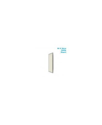 Panel Superf. 72w 3000k Niquel Satinad 30x90x2,3 5760lm Tolstoi