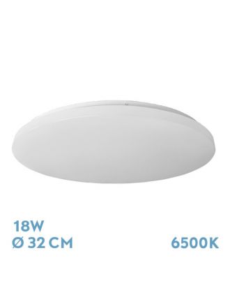 Plafon Tadeo 18w 6500k Blanco 5,5x32x32cm 1780lm