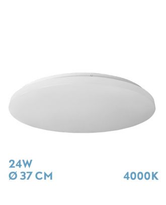 Plafon Tadeo 24w 4000k Blanco 5,5x37x37cm 2376lm