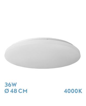 Plafon Tadeo 36w 4000k Blanco 6,5x48x48cm 3590lm