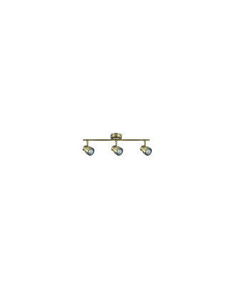 Regleta Chacho 3xgu10 Cuero 14x48,5x8,5 Cm