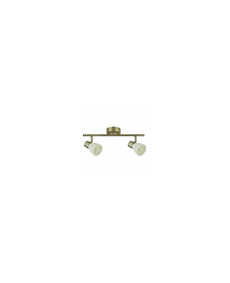 Regleta Cholo 2xe14 Cuero  16x36,5x8,5 Cm