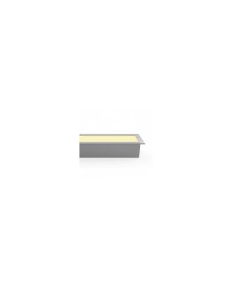 Regleta De Empotrar 40w 3000k Linex Aluminio  3200lm 120x6,5x3,5