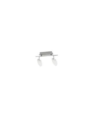 Regleta Foco Tanzania Cromo Smd 10w 900lm 17x30
