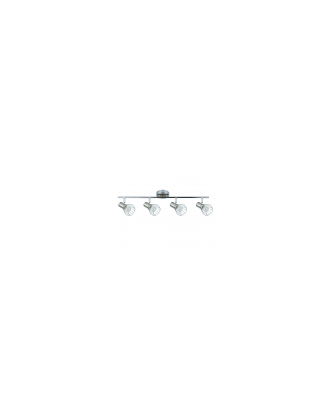 Regleta Mateo 4xe14 Cromo/niquel 15x69,5x8,5 Cm