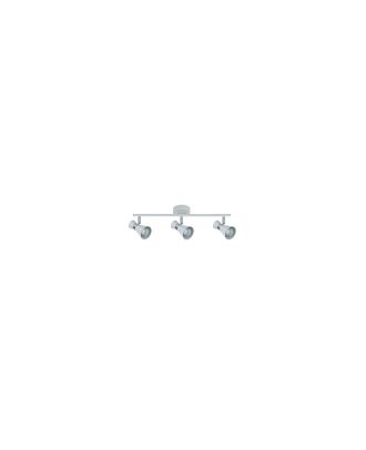 Regleta Maximo 3xgu10 Blanco/cromo 15x48,5x8,5 Cm