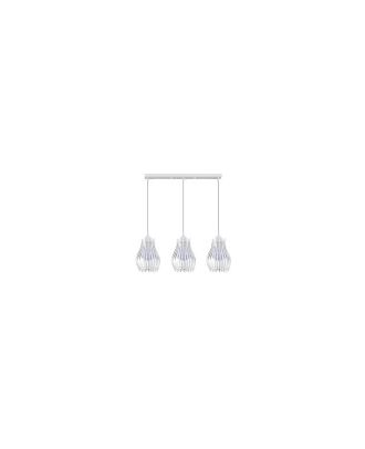 Regleta Ragusa Blanca 3xe27 Regx64x16cm