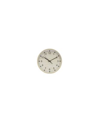 Reloj De Pared Kiwi Madera 35d Mov.continuo