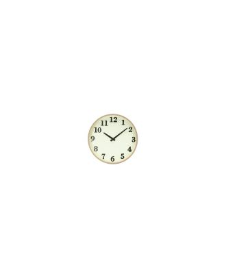 Reloj De Pared Lisbon Madera/vainilla 30d Mov.cont