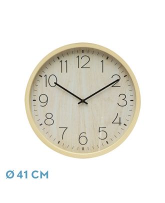 Reloj De Pared Padron Haya 41x41x5 Cm Movimiento Continuo