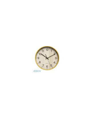 Reloj De Pared Soyala Haya 30d Mov.continuo