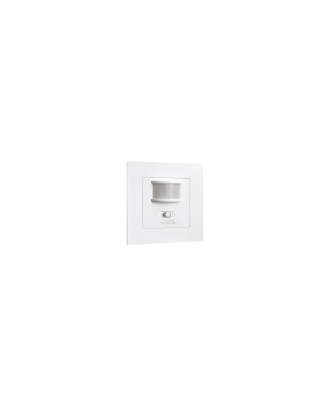 Sensor Encastrar Movim. E Infrarr. Move Vi Blanco Alcance 9m 160º IP20 8,2x8,2x5 Cm  Corte 7x7 Cm Regulable Tiempo e intensidad