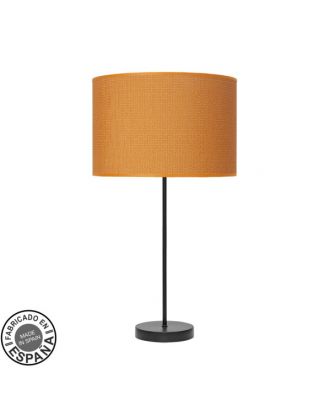 Sobremesa Alto Moda 1xe27 Negro/naranja 63x30x30cm