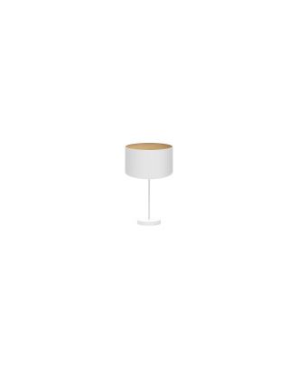 Sobremesa Alto Tania 1xe27 Blanco/blanco-madera Clara 62x30x30 Cm