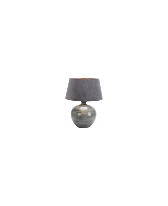 Sobremesa Betta 1xe27 Gris Brillo 58x45x45 Cm