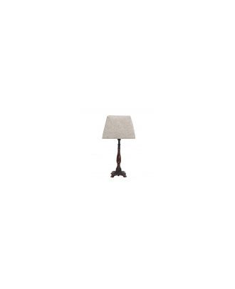 Sobremesa Ciclido 1xe27 Marron Rustico 38x2020 Cm