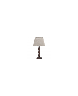 Sobremesa Gurami 1xe27 Marron Rustico 39x20x20 Cm