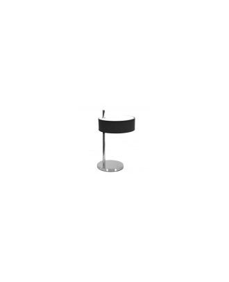 Sobremesa Haiti 1xe14 Cromo/Negro 37x22x26 Cm