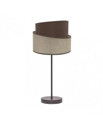 Sobremesa Hara 1xe14 Marron/marron 45x18x18 Cm