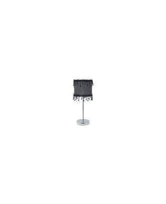 Sobremesa Hilos 1xe14 Negro 42,5x17x17 Cm