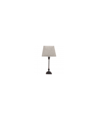 Sobremesa Percasol 1xe27 Marron Rustico 52x25x25 Cm