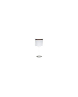 Sobremesa Tatiana 1xe14 Niquel/blanco-oxido 42x17x17 Cm