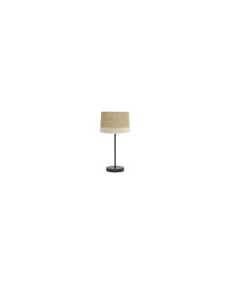 Sobremesa Tietar 1xe14 Saco/beis  44x22x22 Cm