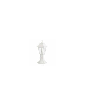 Sobremuro Exterior Albahaca 1xe27 Blanco Ip44 Policarbonato 41,5x16,5d