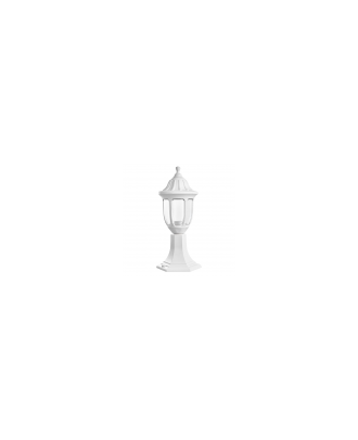 Sobremuro Exterior Angelica 1xe27 Blanco Ip44 Policarbonato  42,7x16,6d