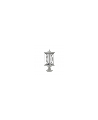 Sobremuro Peq. Exterior Garden 1xe27 Plata 39x16d