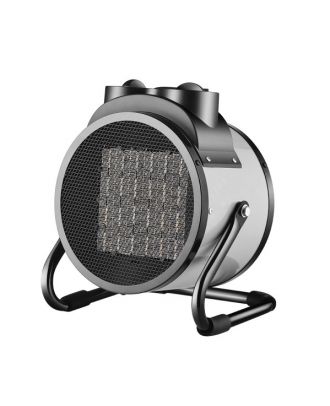 Termoventilador Ceramico PTC Industrial  Gabon 3000w Negro 3potencias Termost.reg.seg.30x24,5x21 Cm