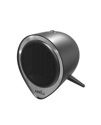 Termoventilador Ceramico Andino 1500w Negro/plata  2potencias,protecc.sobrecalentamiento,antivuelco 21x18x18cm