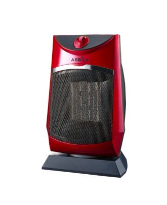 Termoventilador Ceramico PTC Calidez 1500w Rojo 2potencias 3funciones Protecc.reg.seguridad, Antivuelco 32,5x20x17cm
