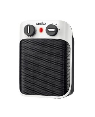 Termoventilador Ceramico Libia 1800w Blanco/negro 2potencias 3funciones Antivu.segur.luz Ind.26,5x19,5x13,2 Cm