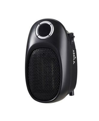 Mini Termoventilador Ceramico Malasia 500w Negro Temperatura Reg,temporizador  Seguridad Display 16x12x9cm