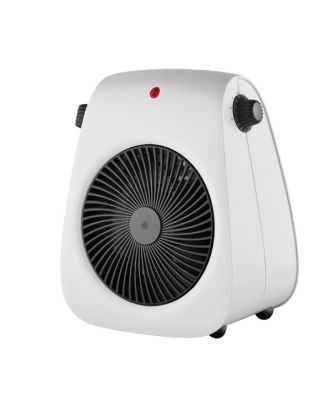 Termoventilador Electrico Estilo 2000w Blanco 2potencias 3funciones Termost.reg. Antivuelco Y Asa 26,8x21,2x14cm