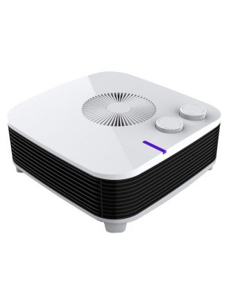 Termoventilador Electrico Estilo 2000w Blanco Horizontal 2potenc.3funciones Termost.reg. 11,5x26x26 Cm