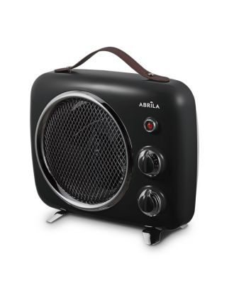 Termoventilador Elect.taranto 2000w Negro/gris Termost Reg. 2potencias 3funciones Sist.seg. 27,2x31,5x13,5cm