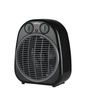 Termoventilador Fogata 2000w Negro/gris 2potencias 3funciones Termostato Reg.seguro,antivuelco 24x20x13cm