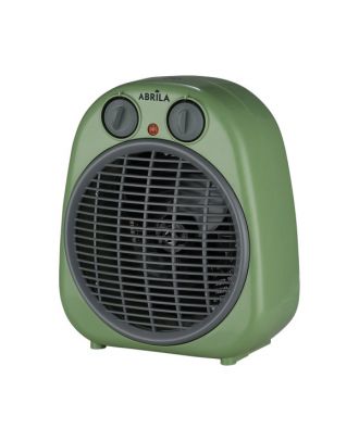 Termoventilador Fogata 2000w Verde/gris 2potencias 3funciones Termostato Reg.seguro,antivuelco 24x20x13cm